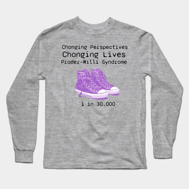 Prader-Willi Syndrome Awareness Long Sleeve T-Shirt by Codian.instaprint